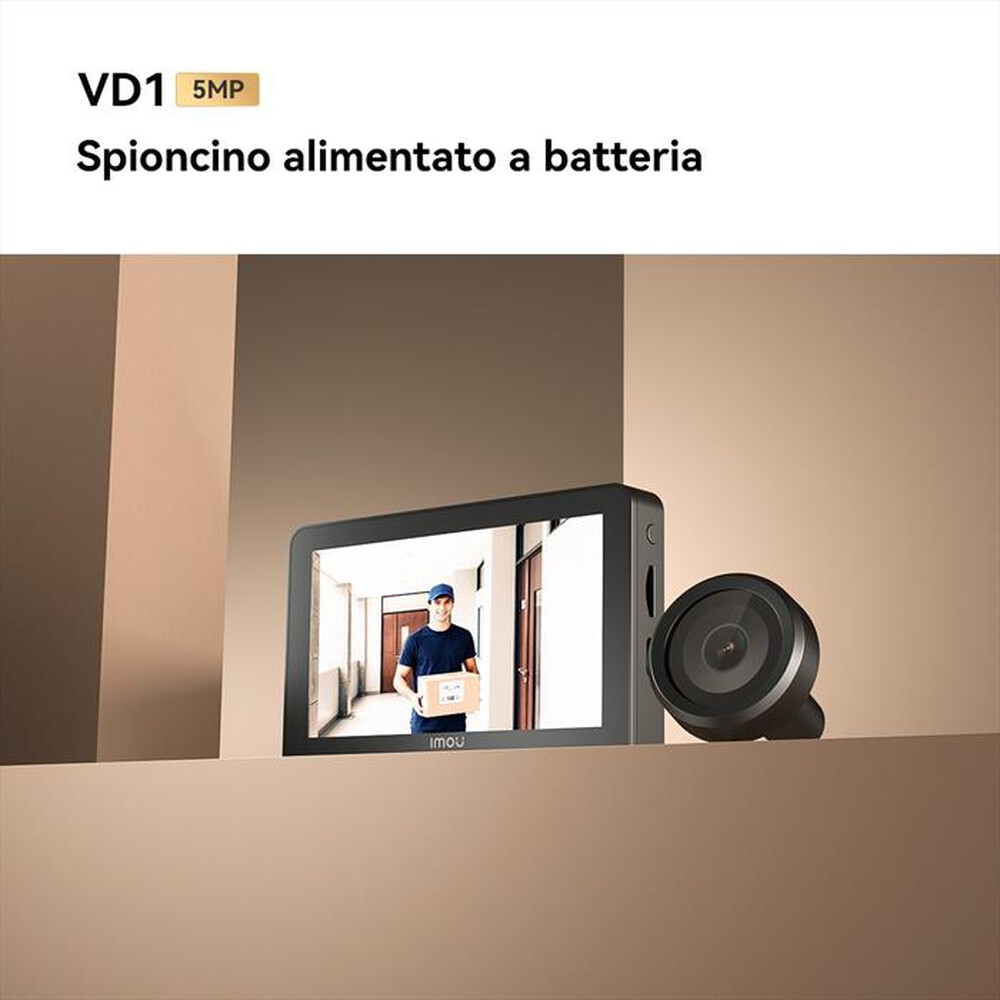 Immagine del prodotto IMOU - VIDEO SPIONCINO VD1-NERO