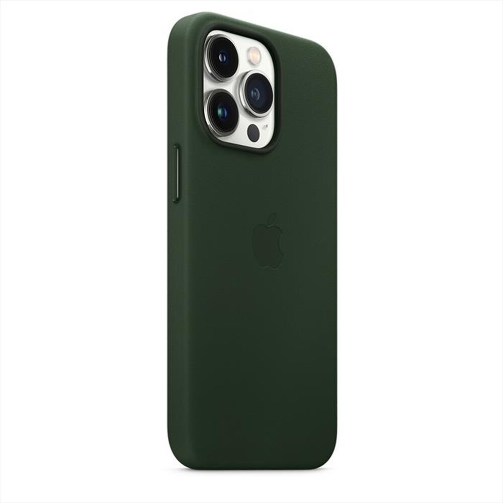"APPLE - Custodia MagSafe in pelle per iPhone 13 Pro-Verde sequoia"