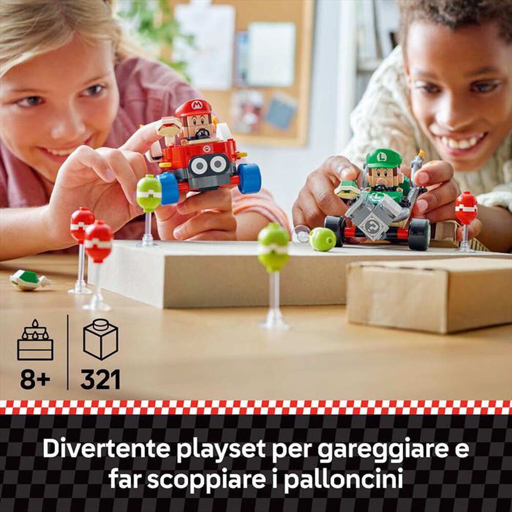 Immagine del prodotto LEGO - SUPER MARIO Mario Kart Baby Mario Baby Luigi 72034