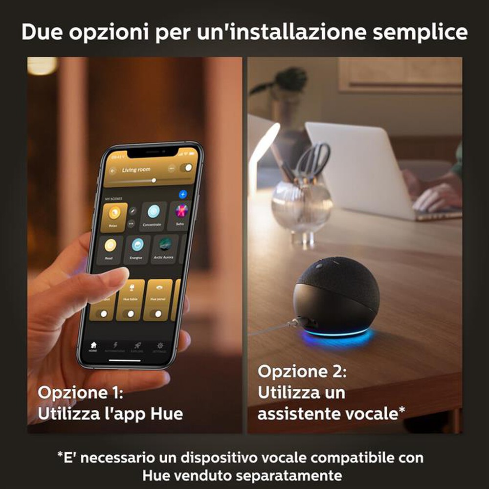 Immagine del prodotto PHILIPS - HUE WHITE AMBIANCE LAMPADINA GU10 35W-Bianca