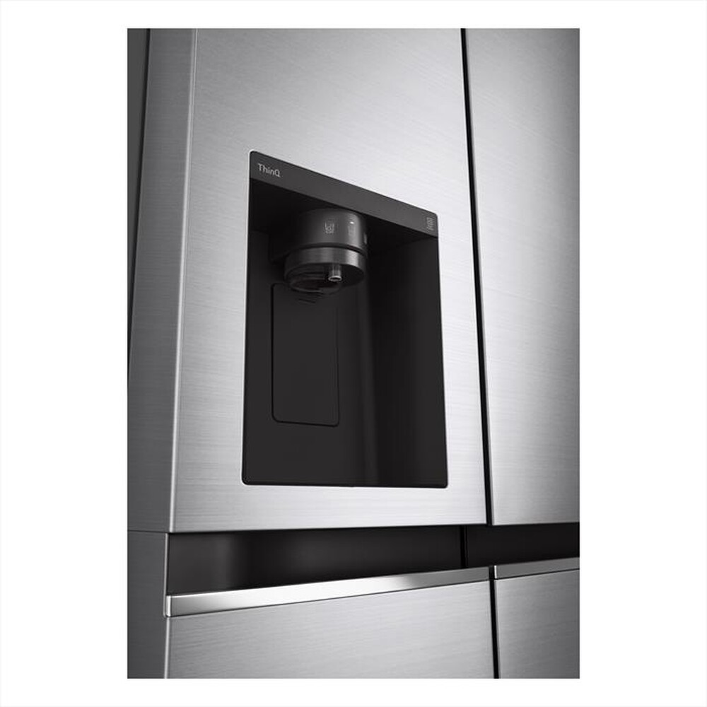 "LG - Frigorifero side by side GSLV71PZTM Classe F-Inox Premium"