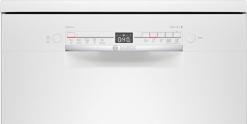 "BOSCH - Lavastoviglie SMS2ITW33E Classe E 12 coperti-Bianco"