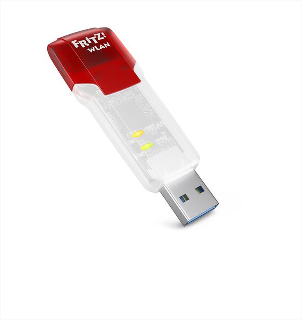 "FRITZ! - WLAN Stick AC 860-Bianco/Rosso"
