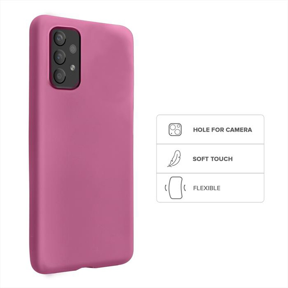 "SBS - Cover Rainbow TERBWSAA33F per Samsung A33-Fuchsia"