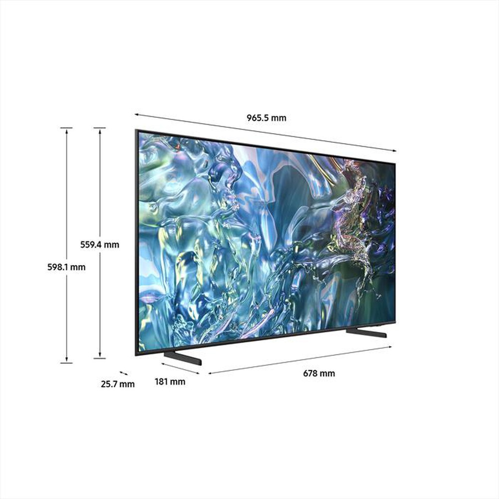 Immagine del prodotto SAMSUNG - Smart TV Q-LED UHD 4K 43" QE43Q60DAUXZT-TITAN GRAY