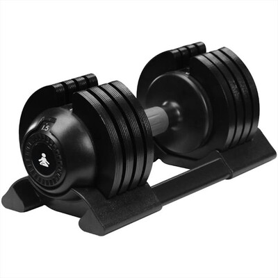 FITPADDY - MANUBRIO DUMBBELL REGOLABILE 10 KG-nero
