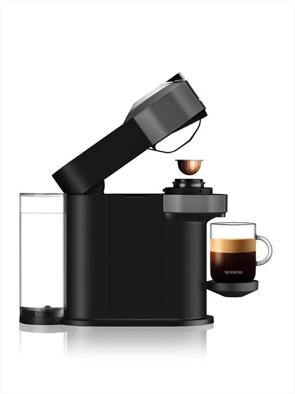"DE LONGHI - VERTUO NEXT NESPRESSO ENV120.GY MACCHINA CAFFÈ-Dark grey"