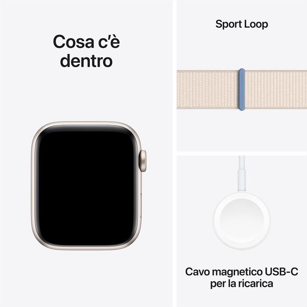 "APPLE - Watch SE GPS Cassa 44mm-Galassia"