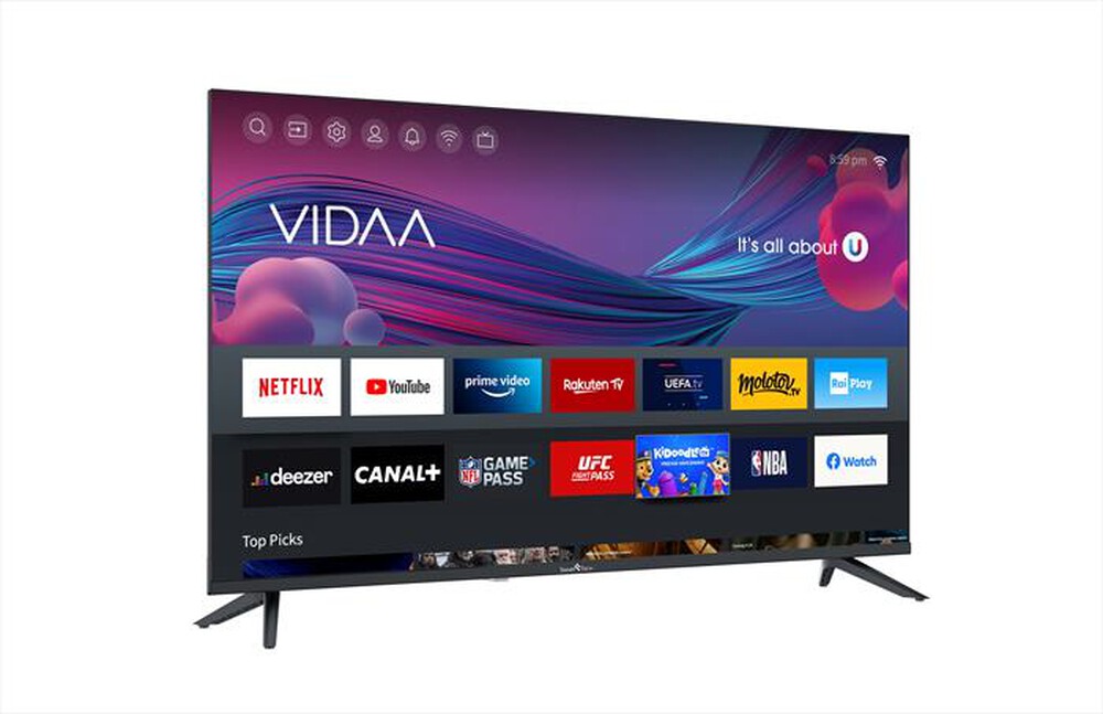 "SMART TECH - Smart TV LED HD 40\" 40FV10V1-nero"