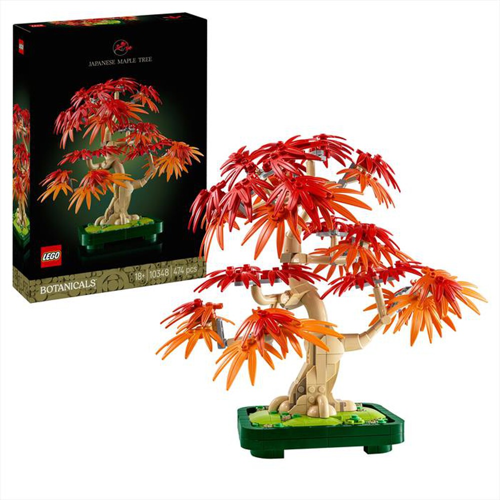 "LEGO - BOTANICALS Bonsai di acero rosso giapponese-10348"
