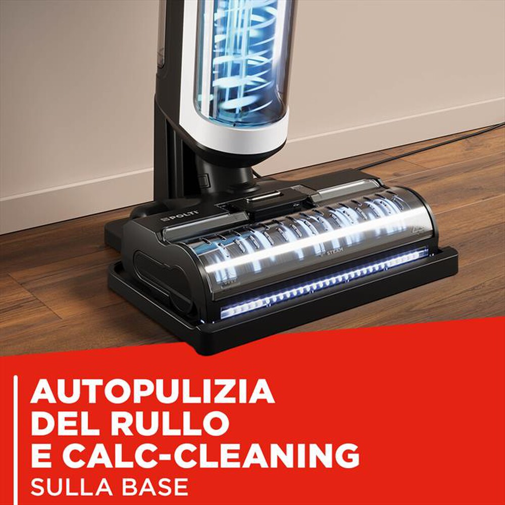 Immagine del prodotto POLTI - Lavapavimenti ROLLYSTEAM WD30C-bianco/nero