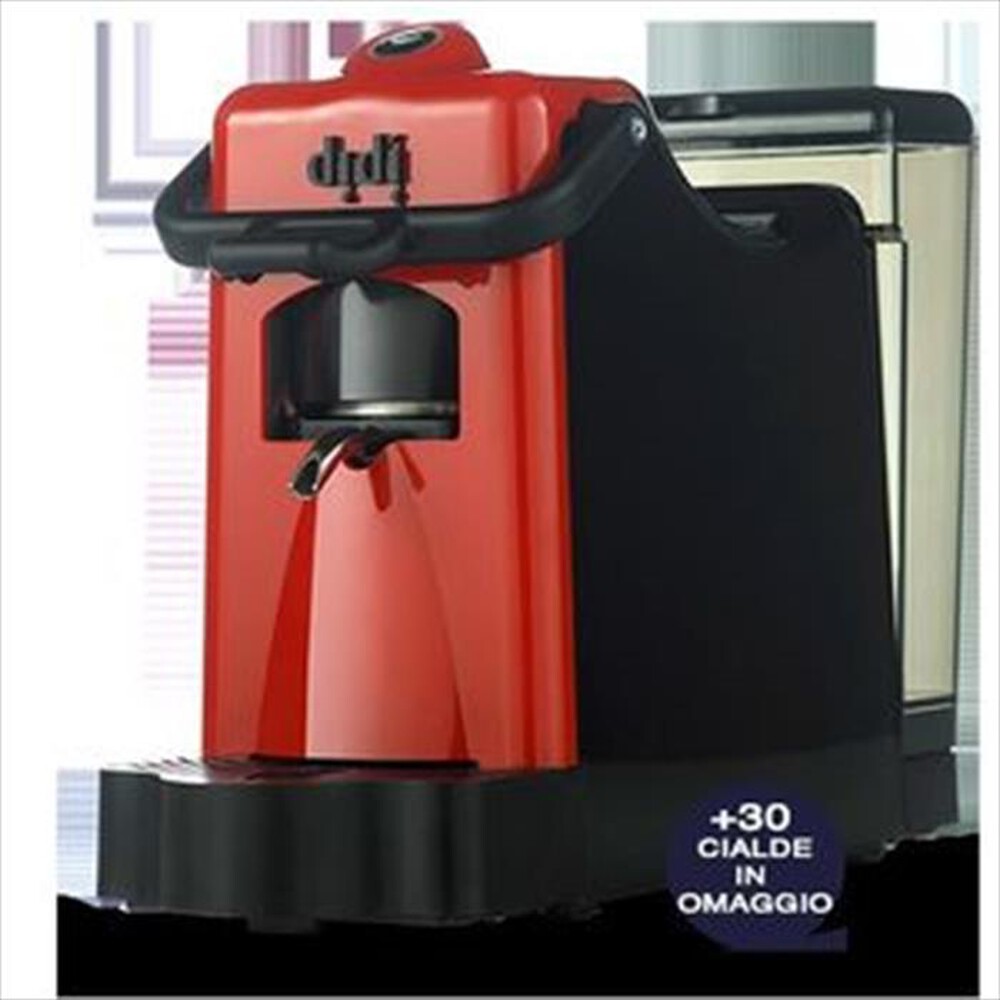 CAFFE BORBONE - Macchina da caffè Didi - Pack con 30 cialde-Rosso/Nero