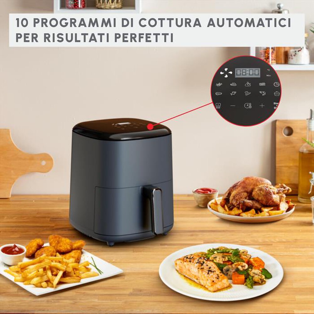 Immagine del prodotto MOULINEX - Friggitrice ad aria EZ245B20-Grigio (Java Pepper)