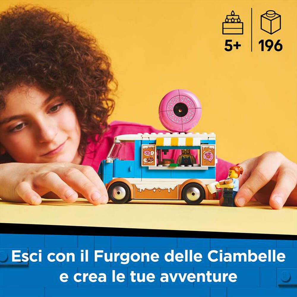 Immagine del prodotto LEGO - CITY GREAT VEHICLES Furgone delle ciambelle 60452