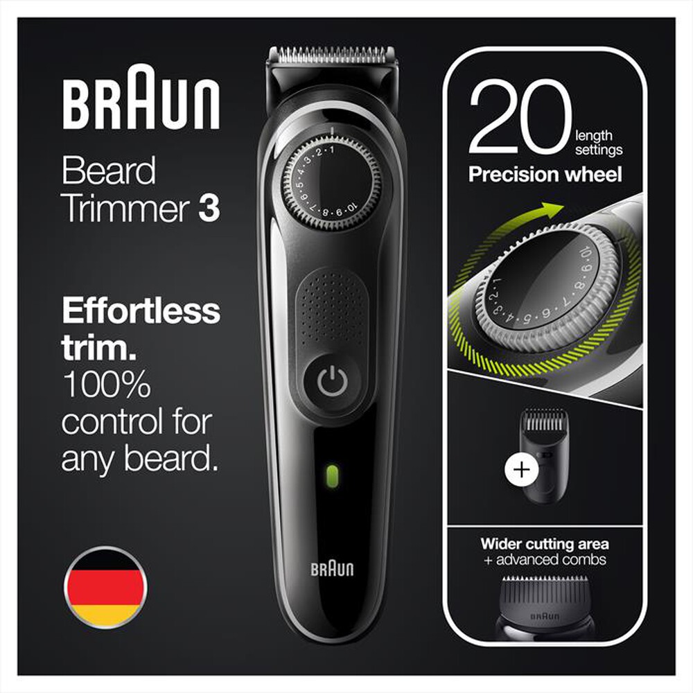Immagine del prodotto BRAUN - Regolabarba BT3342-NERO/GRIGIO