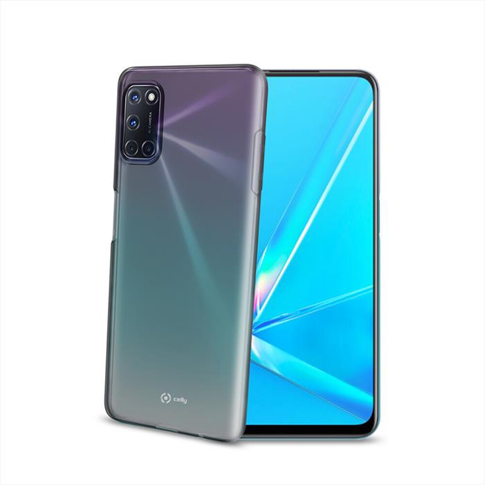 "CELLY - GELSKIN929BK - COVER PER OPPO A72/A52/A92-TRASPARENTE NERO/TPU"