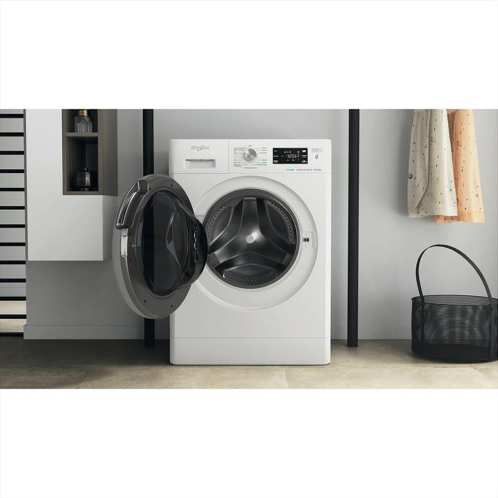 "WHIRLPOOL - Lavasciuga FFWDB 96436 SV IT 9/6 Kg Classe A-Bianco"
