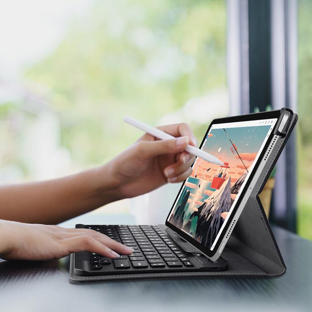 Immagine del prodotto SBS - Universal case + bt Keyboard TABOOKUNIKEYBOARDV-Nero