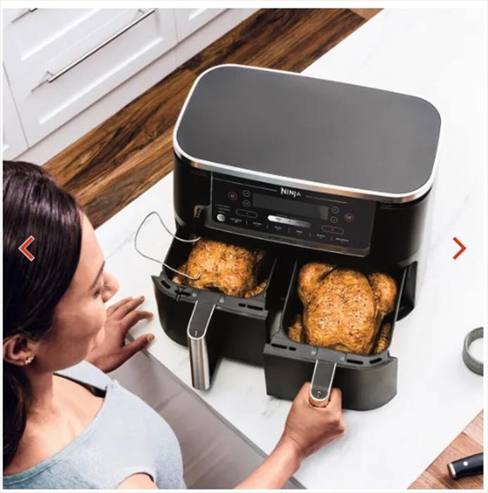 Immagine del prodotto NINJA - Friggitrice ad aria DUAL ZONE MAXPRO DA 9,5L-nero
