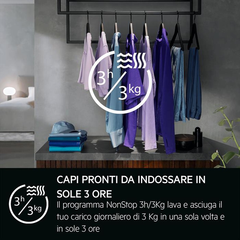 Immagine del prodotto AEG - Lavasciuga LWR9C166IAB 10/6 Kg Classe C-Bianco