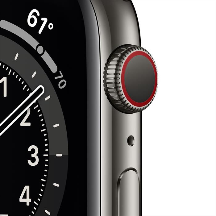 APPLE Watch Series 6 GPS Cellular 44mm Acc Graphit Graphite Milanese Loop Euronics