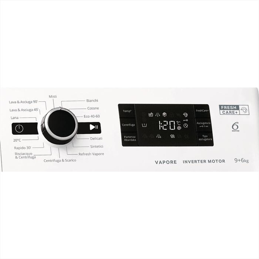 Immagine del prodotto WHIRLPOOL - Lavasciuga FWDG 961483 WBSV IT N 9/6 Kg Classe D