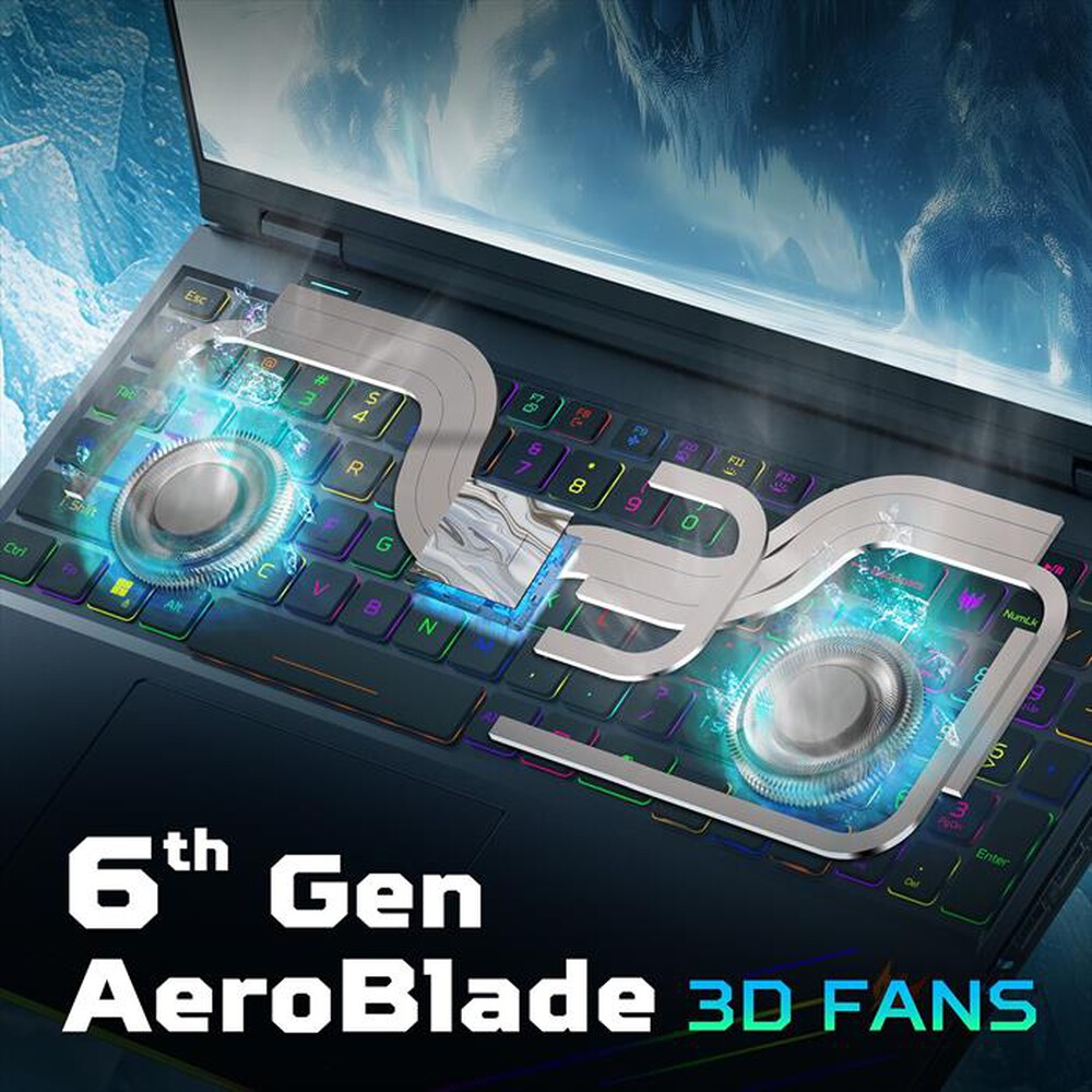 Immagine del prodotto ACER - NOTEBOOK PREDATOR HELIOS 16 AI PH16-73-98RF 16"-Nero