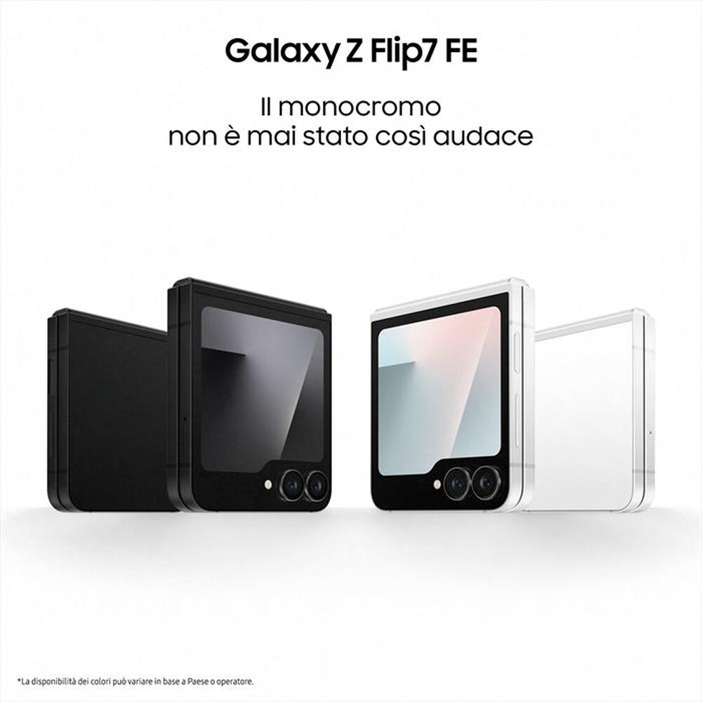 Immagine del prodotto SAMSUNG - Galaxy Z FLip7 FE 8+256GB-Black