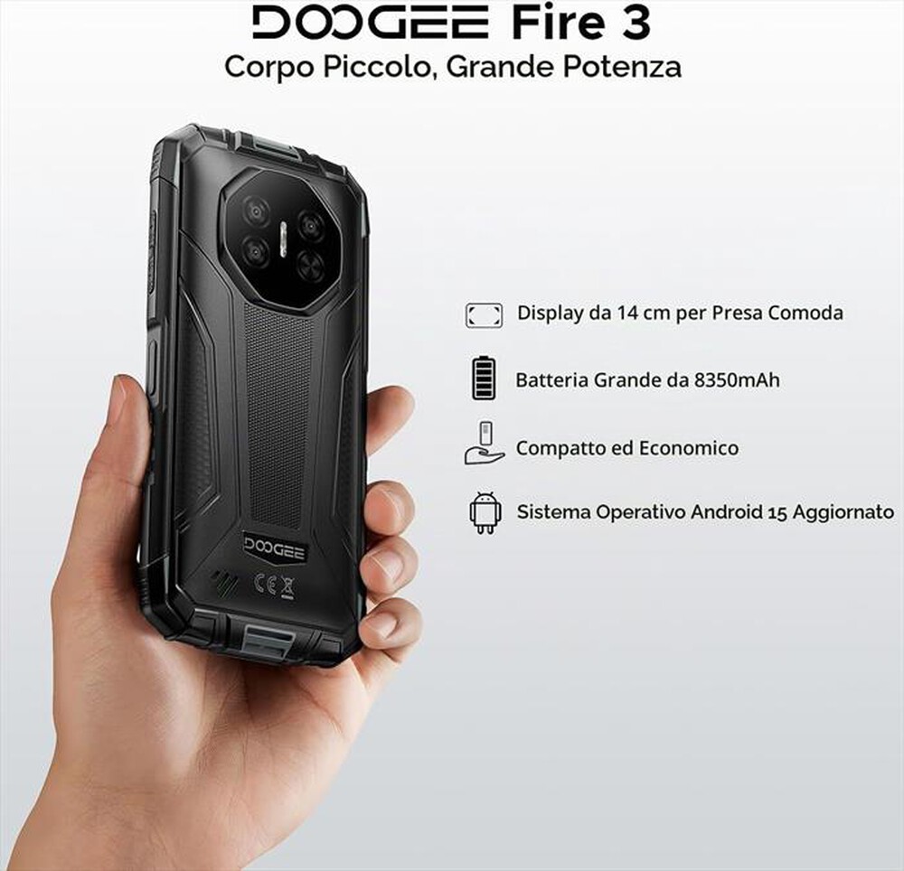Immagine del prodotto DOOGEE - Smartphone FIRE 3-Grey