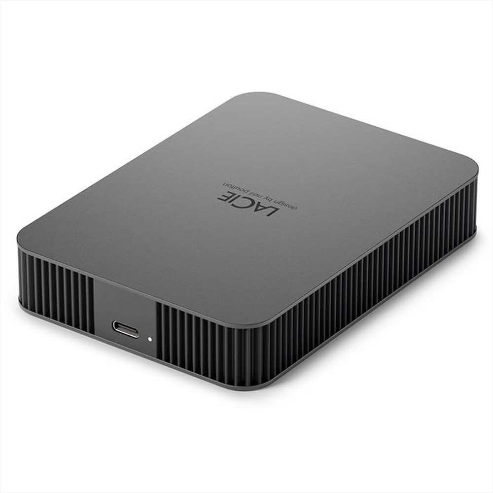 Immagine del prodotto LACIE - Hard disk 5TB MOBILE DRIVE SECURE USB 3.1-C-SPACE GREY