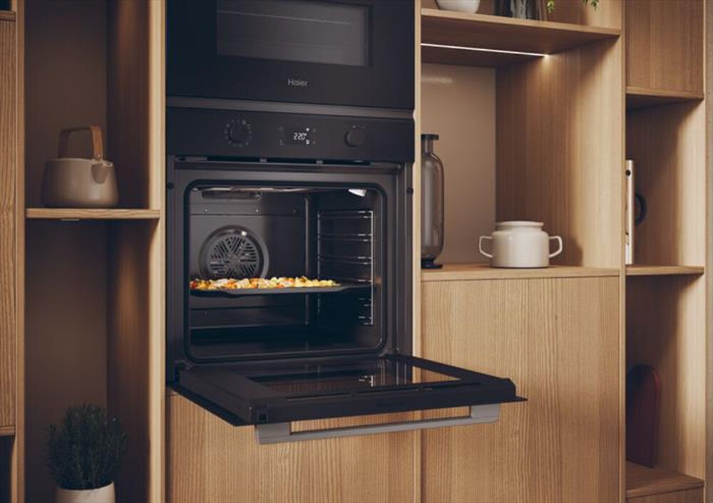 "HAIER - Forno incasso elettrico H6 ID23B3HTX Classe A++-Black"