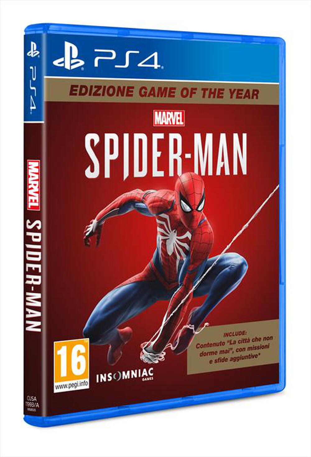 Immagine del prodotto SONY COMPUTER - Marvel's Spider-Man GOTY PS4