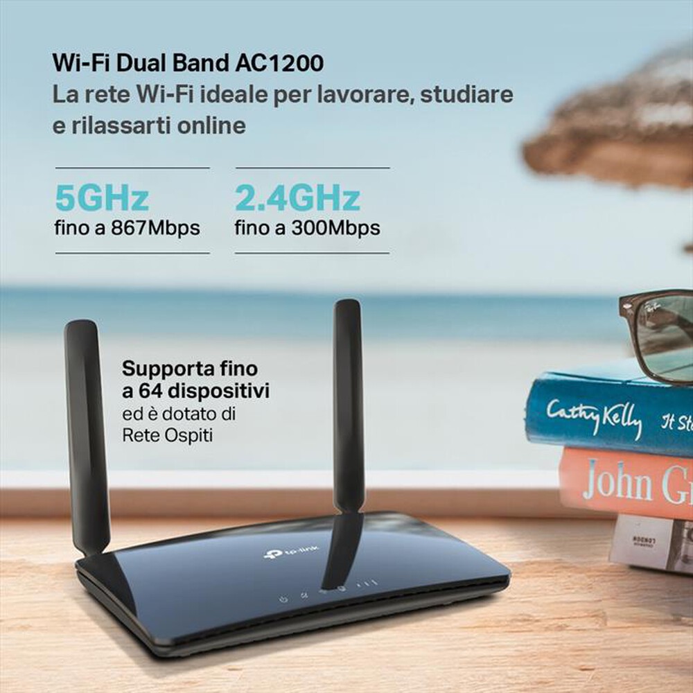 "TP-LINK - ARCHER MR400 - ROUTER 4G FINO A 150MBPS"