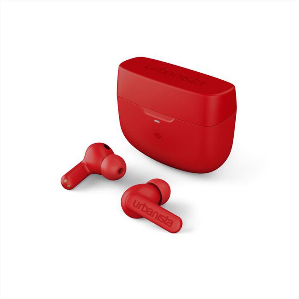 "URBANISTA - Auricolare Bluetooth ATLANTA-Vibrant Red - Rosso"