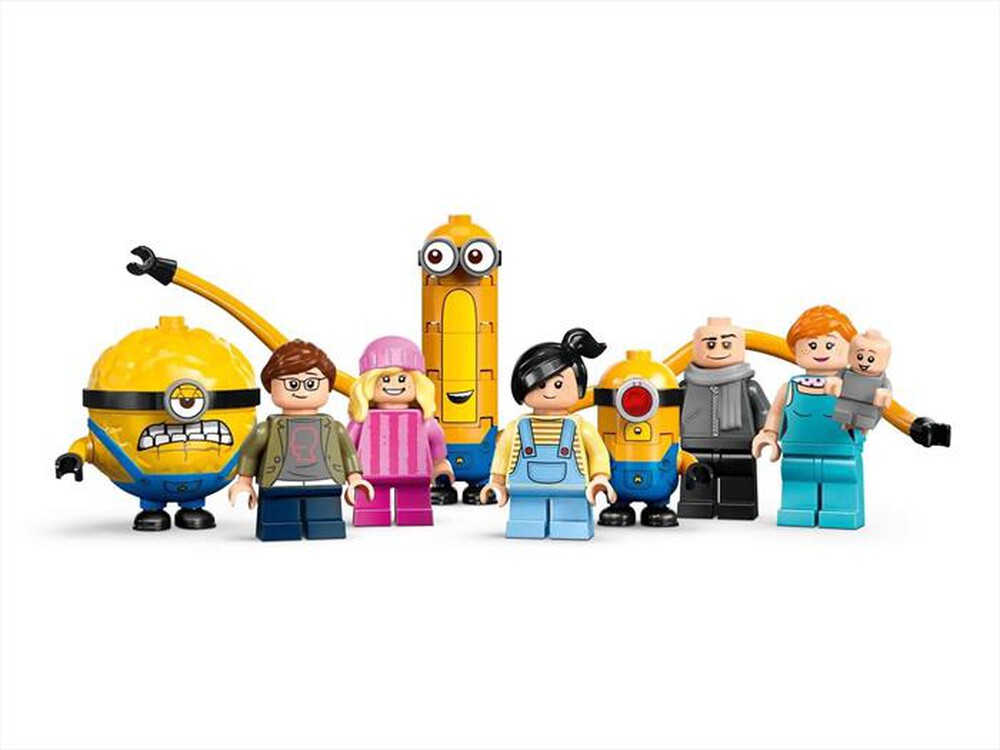 "LEGO - I Minions e la villa della famiglia di Gru - 75583-Multicolore"
