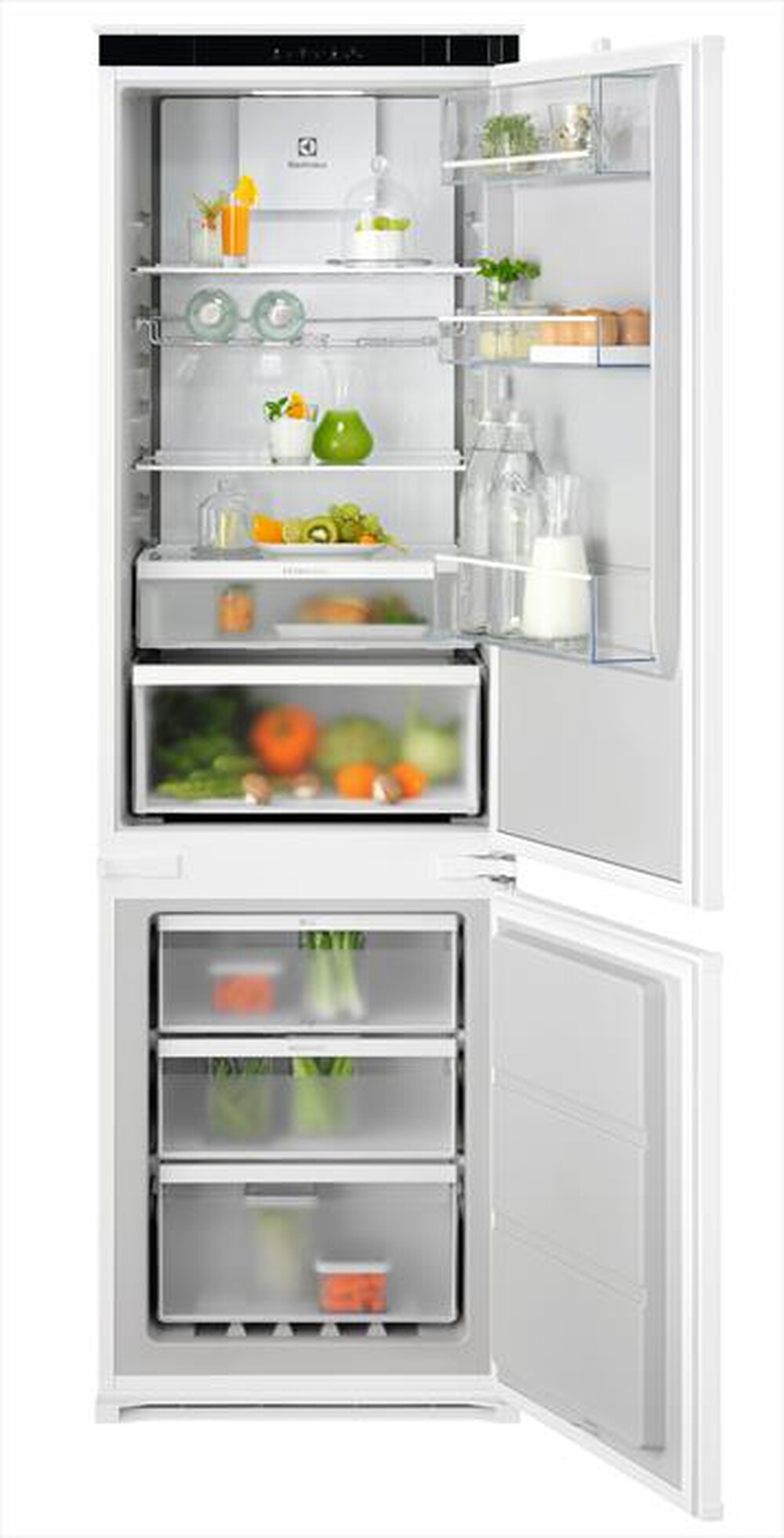 "ELECTROLUX - Frigorifero combinato ENT6ME18SX Classe E 249 lt"