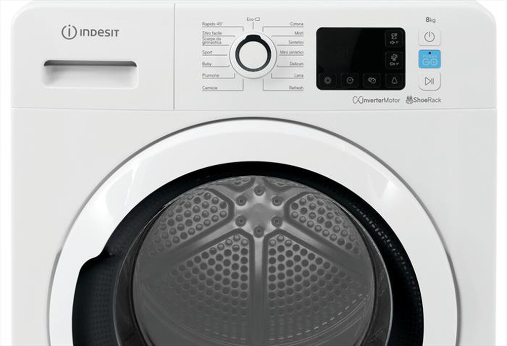 "INDESIT - Asciugatrice PUSH&GO YTN M11 83K RX IT 8 Kg - A+++-Bianco"