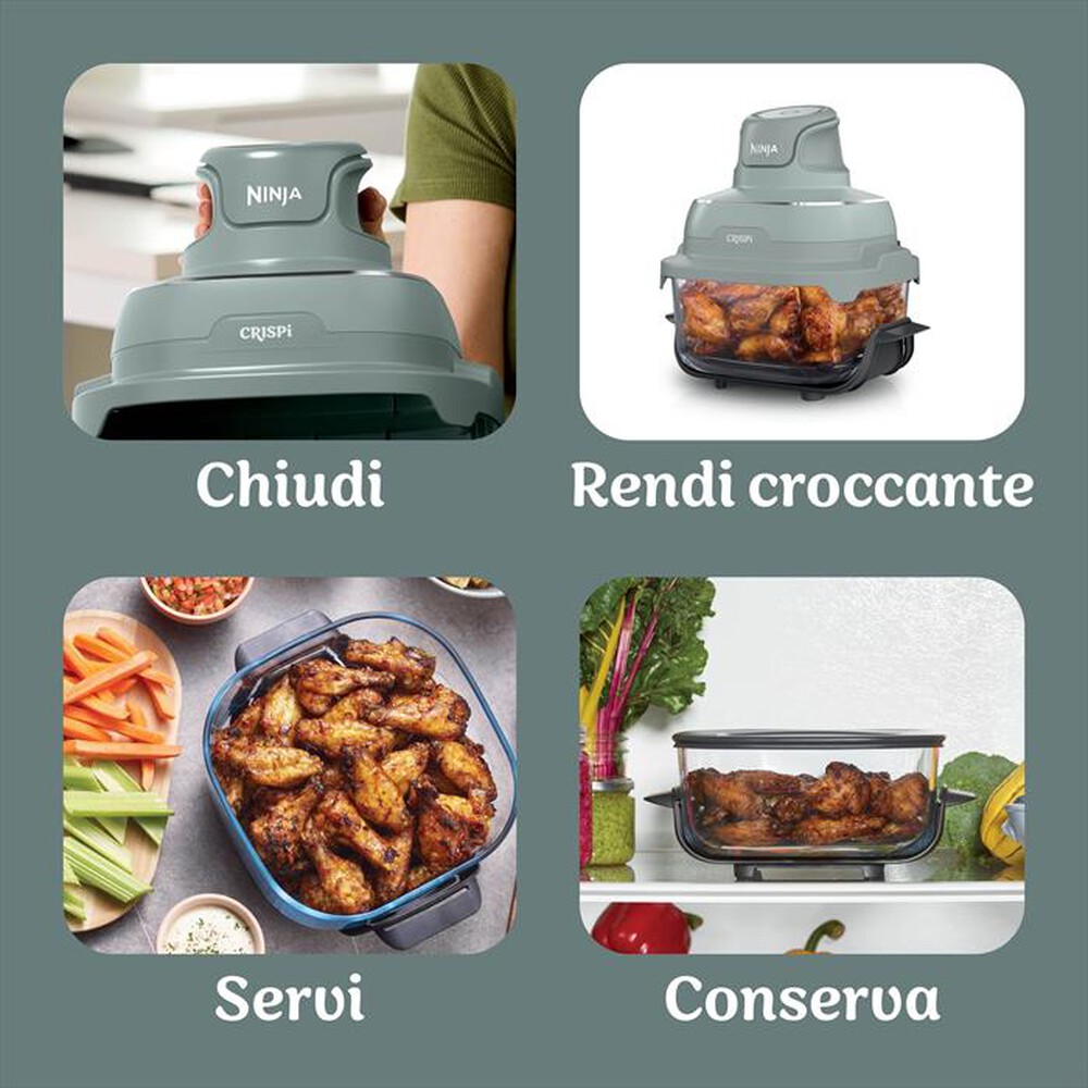 Immagine del prodotto NINJA - FRIGGITRICE PORTATILE CRISPI-VERDE SALVIA