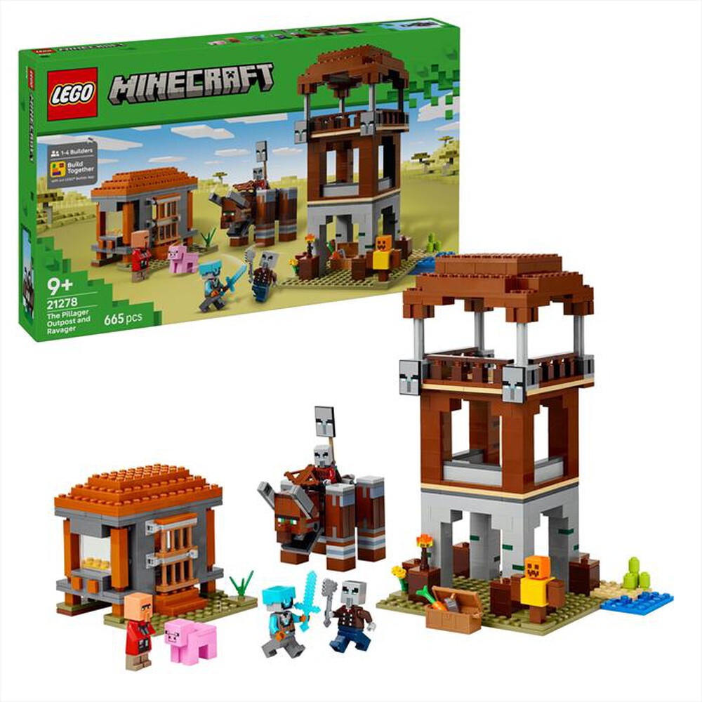 Immagine del prodotto LEGO - MINECRAFT L&rsquo;avamposto del saccheggiatore 21278