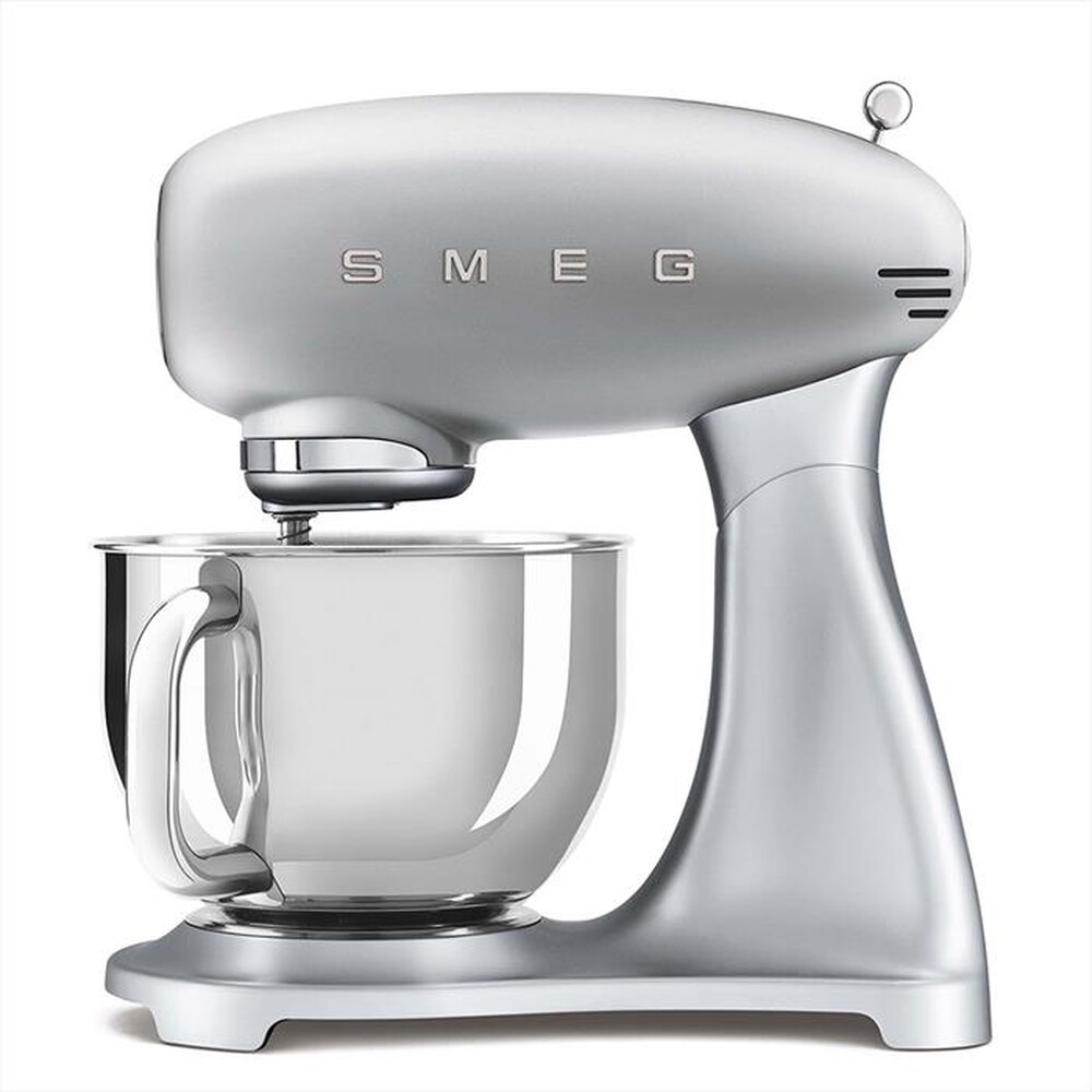 "SMEG - Impastatrice Standard 50's Style – SMF02SVEU-silver"