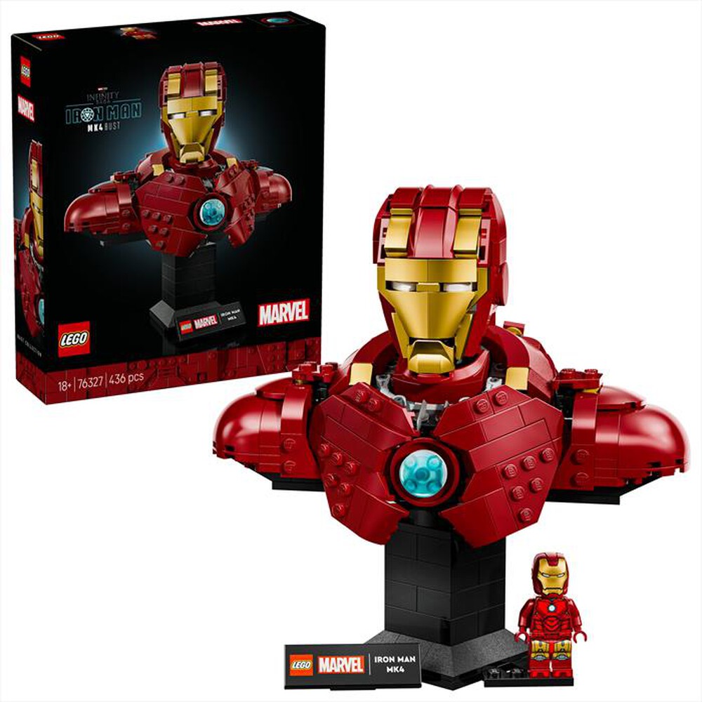 "LEGO - MARVEL Busto di Iron Man MK4 - 76327"