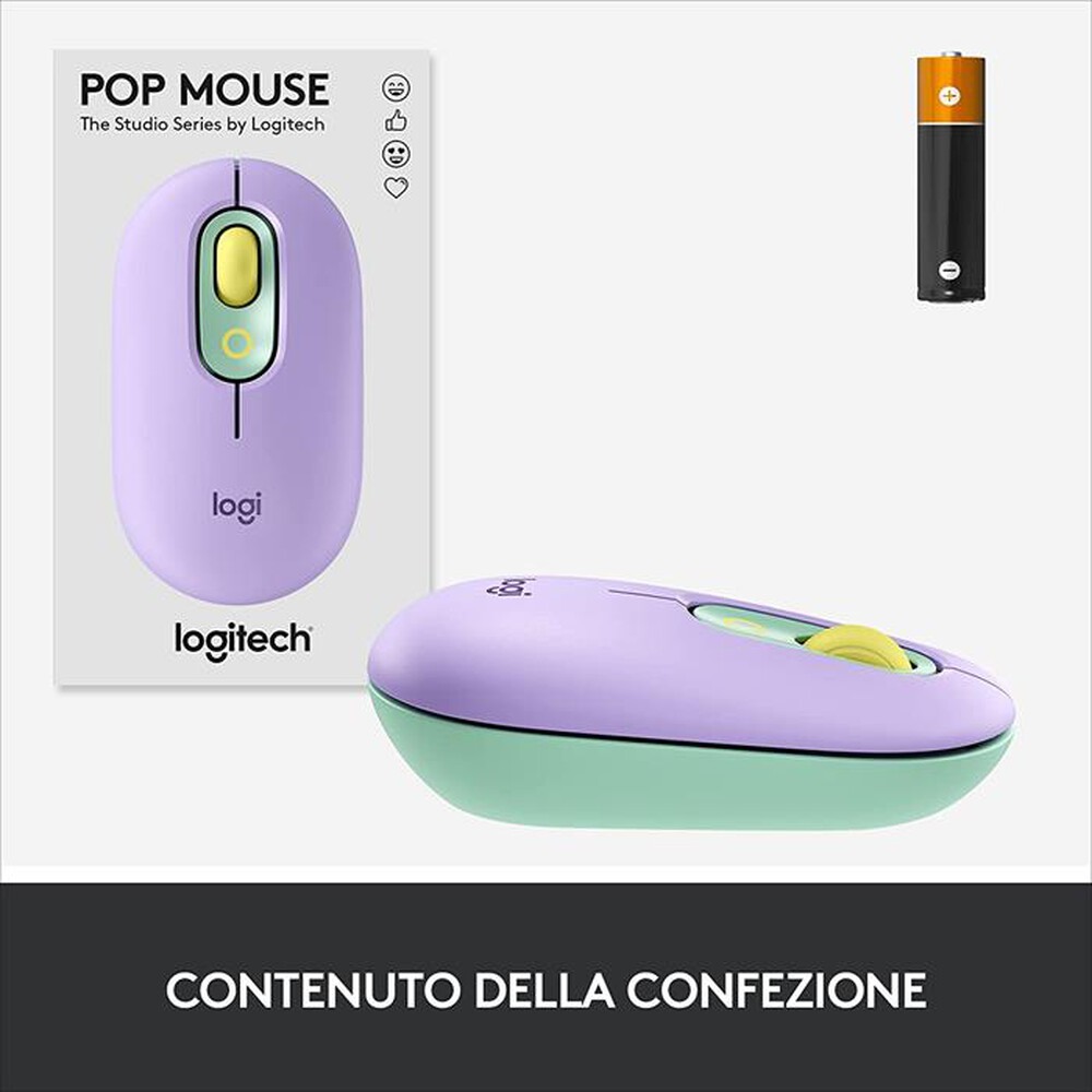 "LOGITECH - POP Mouse-Daydream"