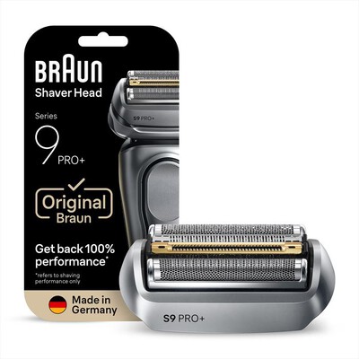 BRAUN - Testina di Ricambio MALHRREMKP 96M SILV-GRIGIO