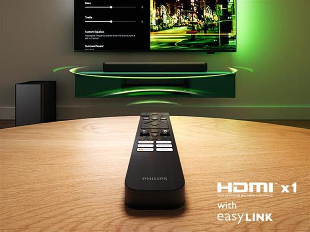 "PHILIPS - Soundbar TAB5309/10-BLACK"