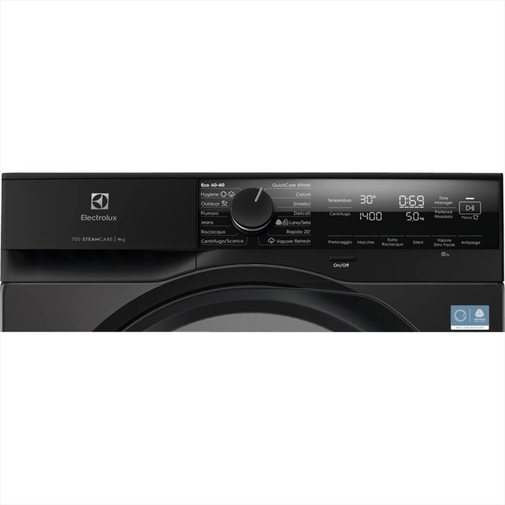 Immagine del prodotto ELECTROLUX - Lavatrice EW7F49DG 9 Kg Classe A-Nero