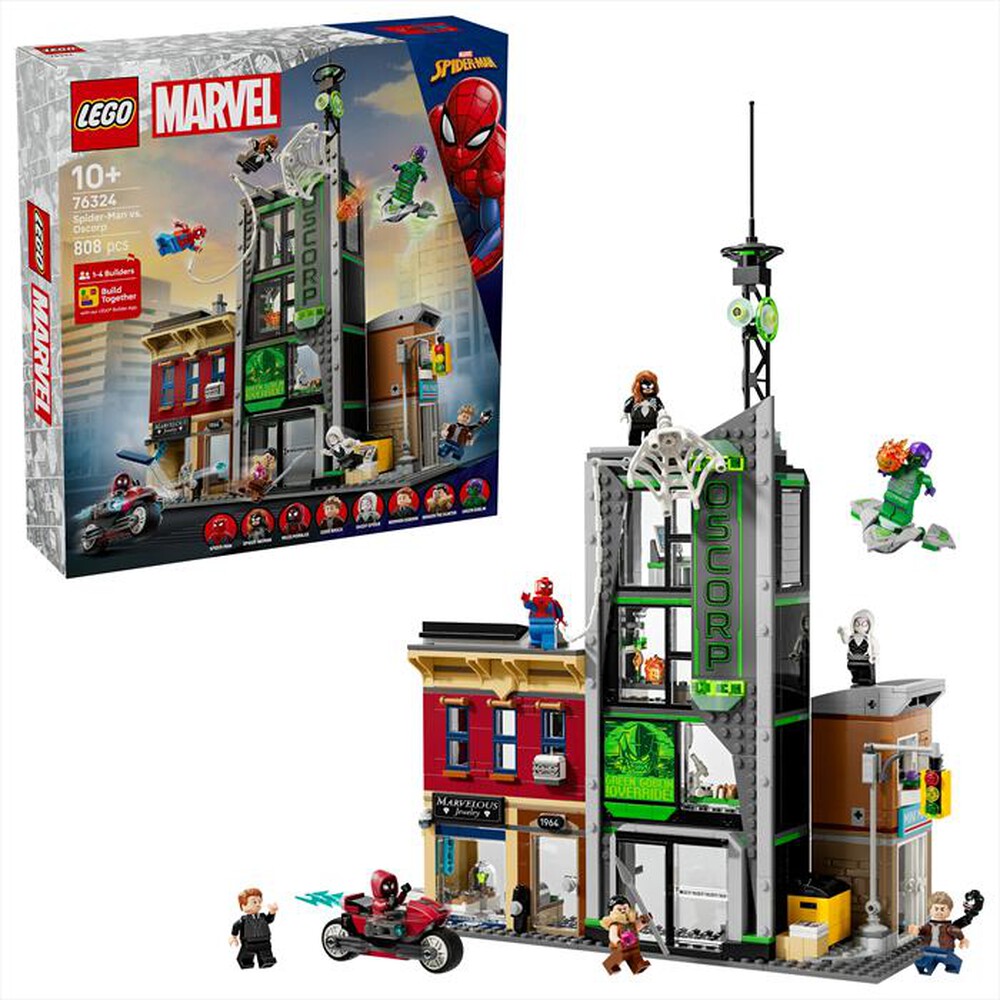 Immagine del prodotto LEGO - SUPER HEROES MARVEL Spider-Man contro Oscorp 76324
