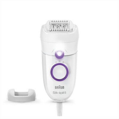 BRAUN - Silk-épil 5-505-Bianco/Viola