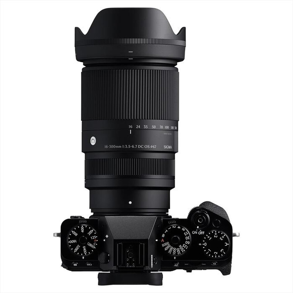 "SIGMA - Obiettivo Zoom 16-300/3,5-6,7(C) DC OS X-MOUNT-Nero"