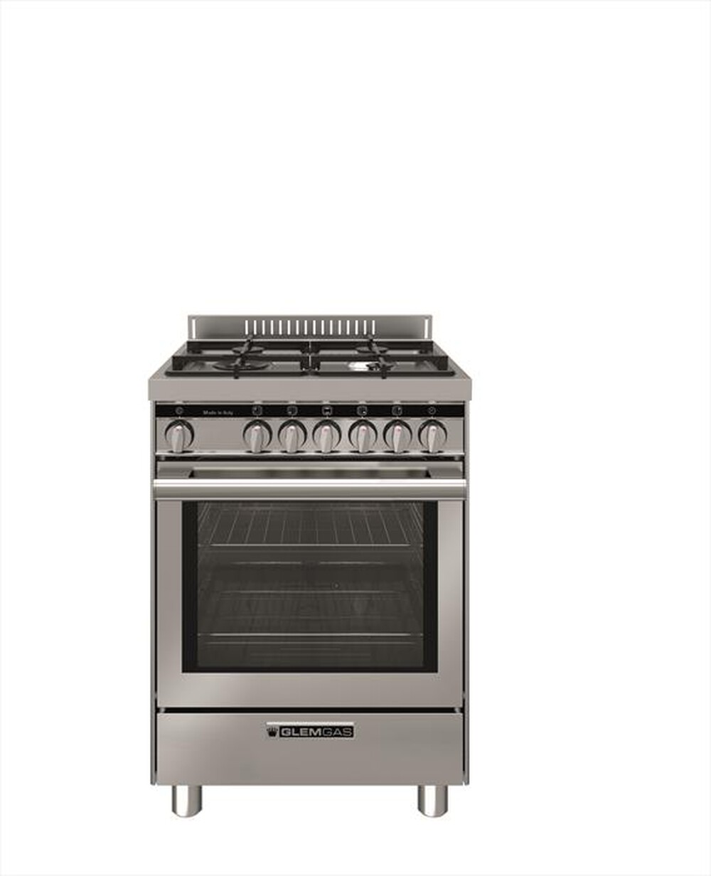 Immagine del prodotto GLEM GAS - Cucina a gas ST664VI Classe A-INOX