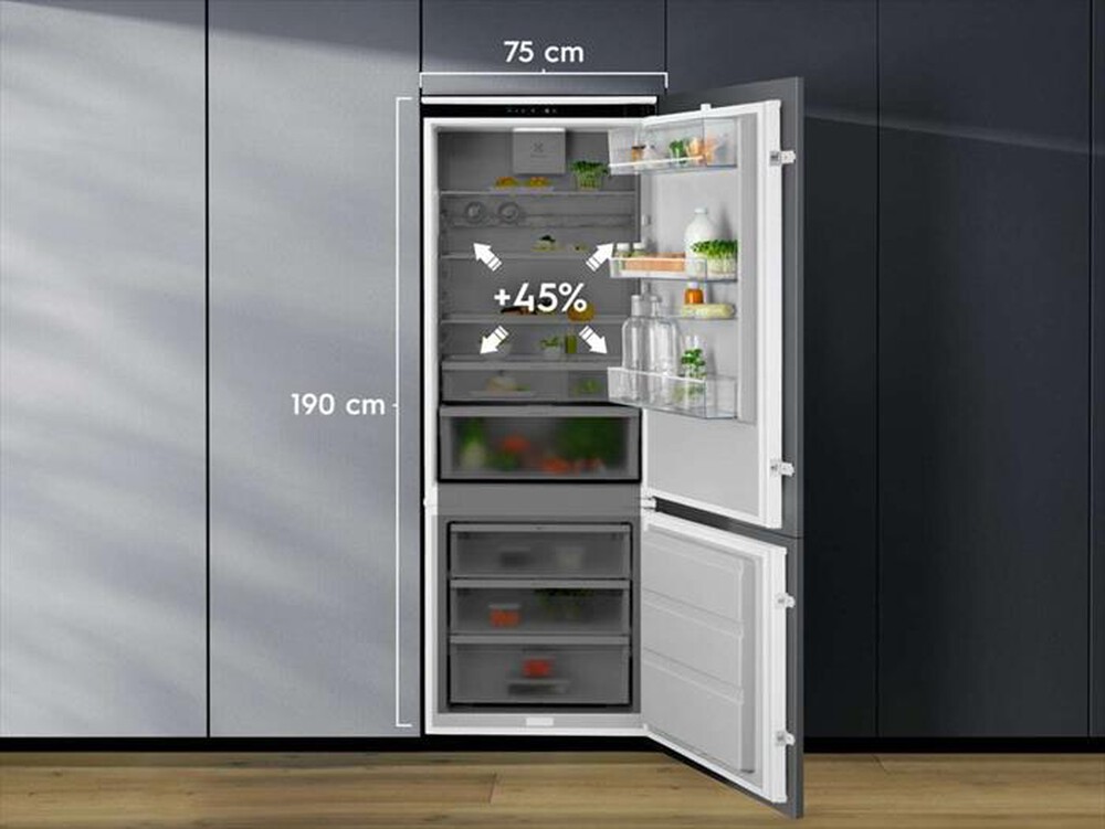 Immagine del prodotto ELECTROLUX - Frigorifero combinato ENG7TE75S Classe E 376 lt